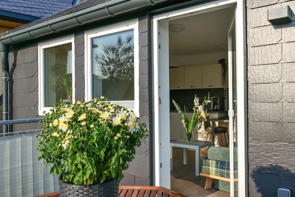 או Wunderschoene Ferienwohnung Mit Balkon In Aue מראה חיצוני תמונה